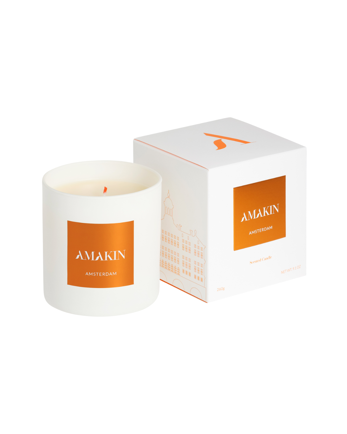 Amsterdam luxury Candle ultimate gift, perfect gift for wife, girlfriend, friend, colleague 
