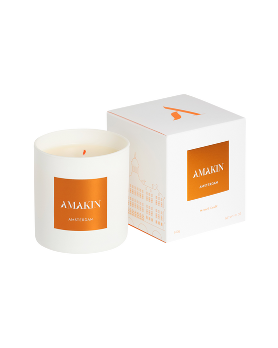 Amsterdam luxury Candle ultimate gift, perfect gift for wife, girlfriend, friend, colleague 